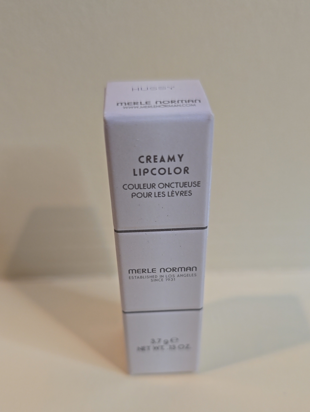 Merle Norman Creamy Lipcolor — Soft White Shade
